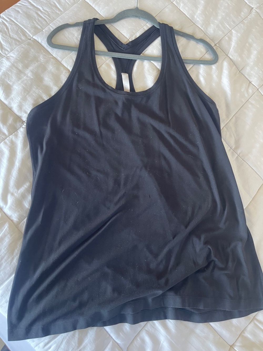 lululemon Black Racerback Women's Tank Top